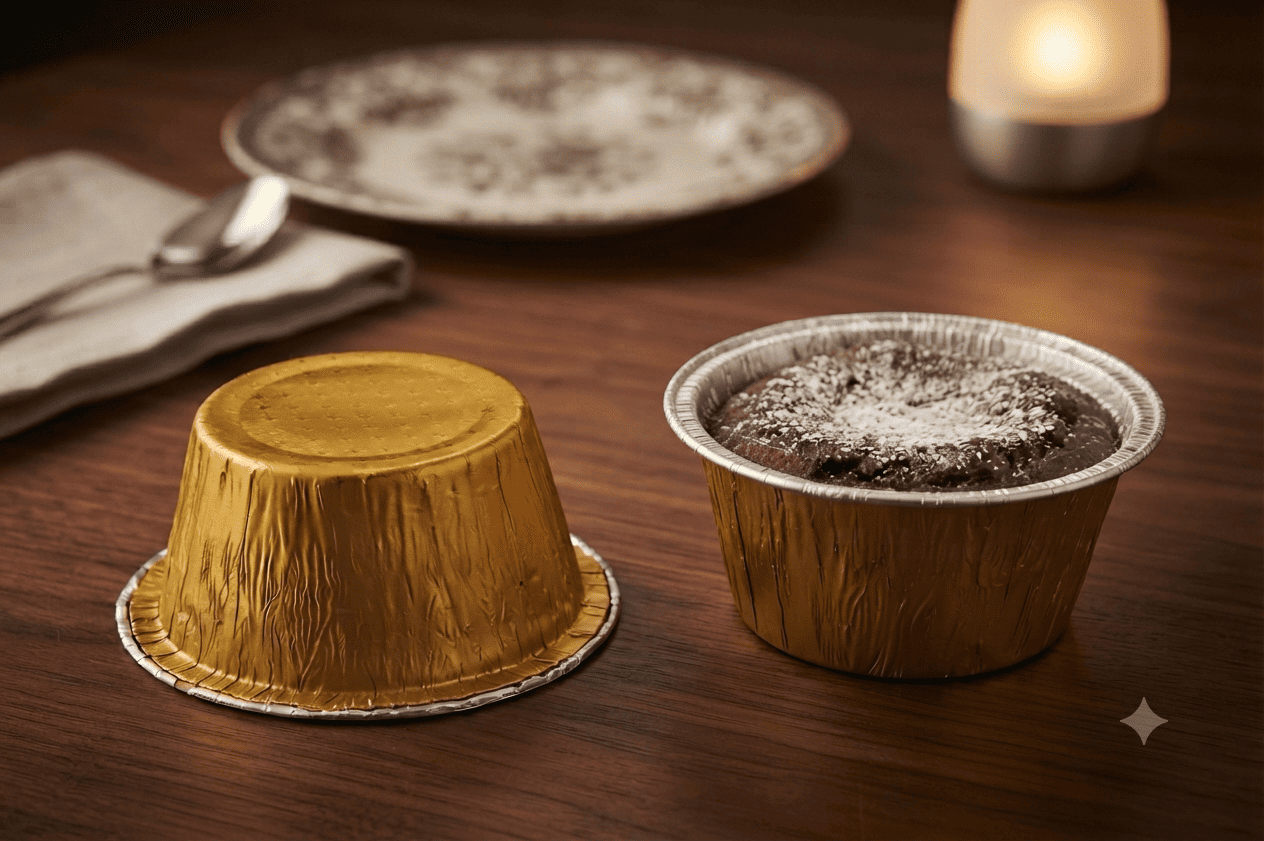 Golden Chocolava Cups (100ml)