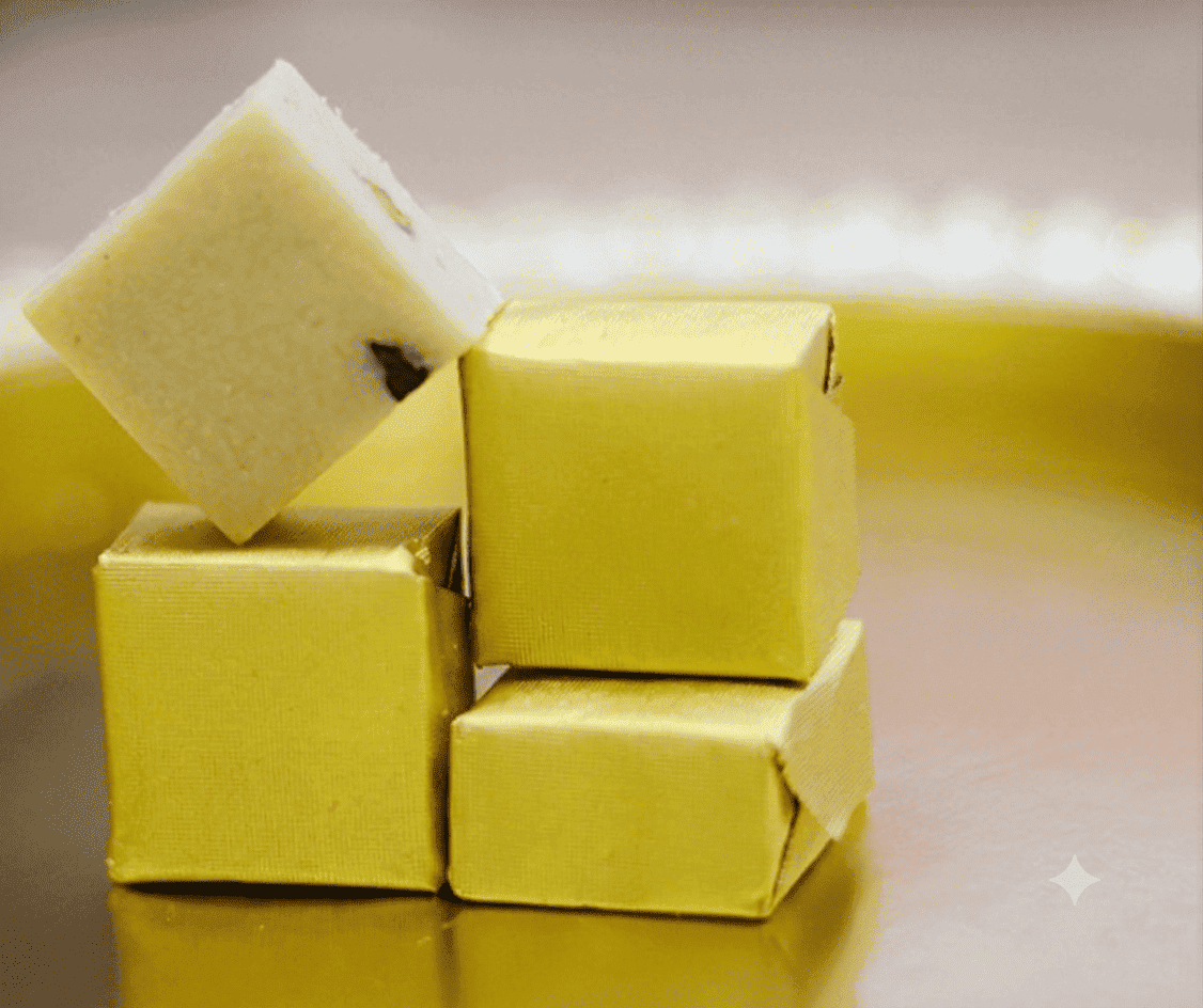 Golden Colour Mewabite Wrapper